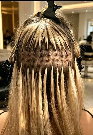 Aplique Microcápsulas fio a fio cabelo humano  - Foto 2