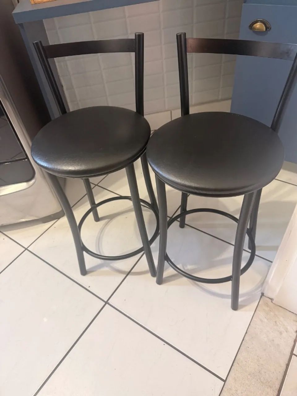 Kit Banqueta novíssimo da tok&stok 