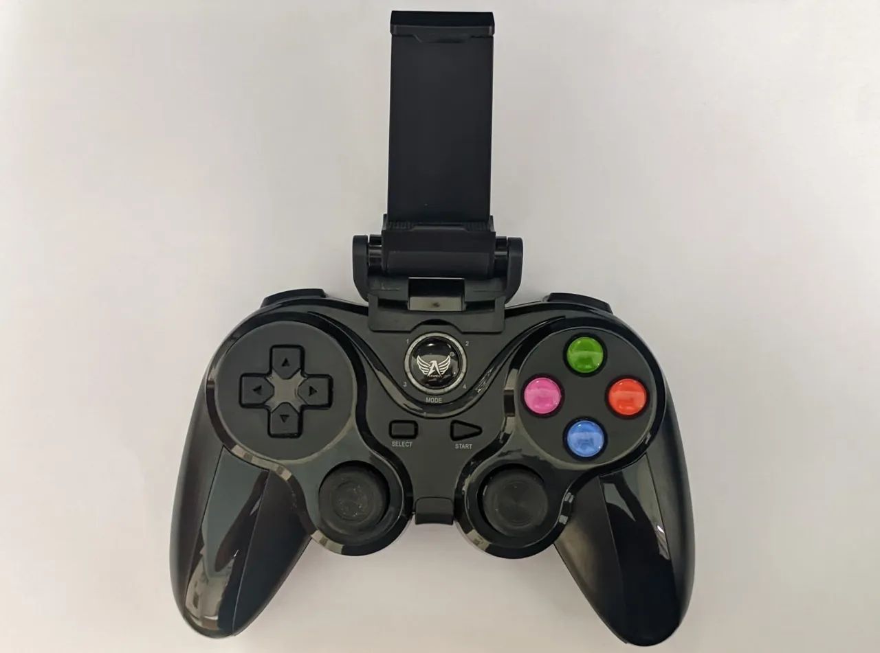 Controle de videogame sem fio bluetooth compatível com Pc e com celular. - Foto 3