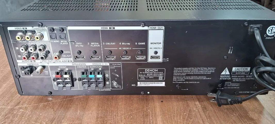 Receiver Denon  - Foto 4
