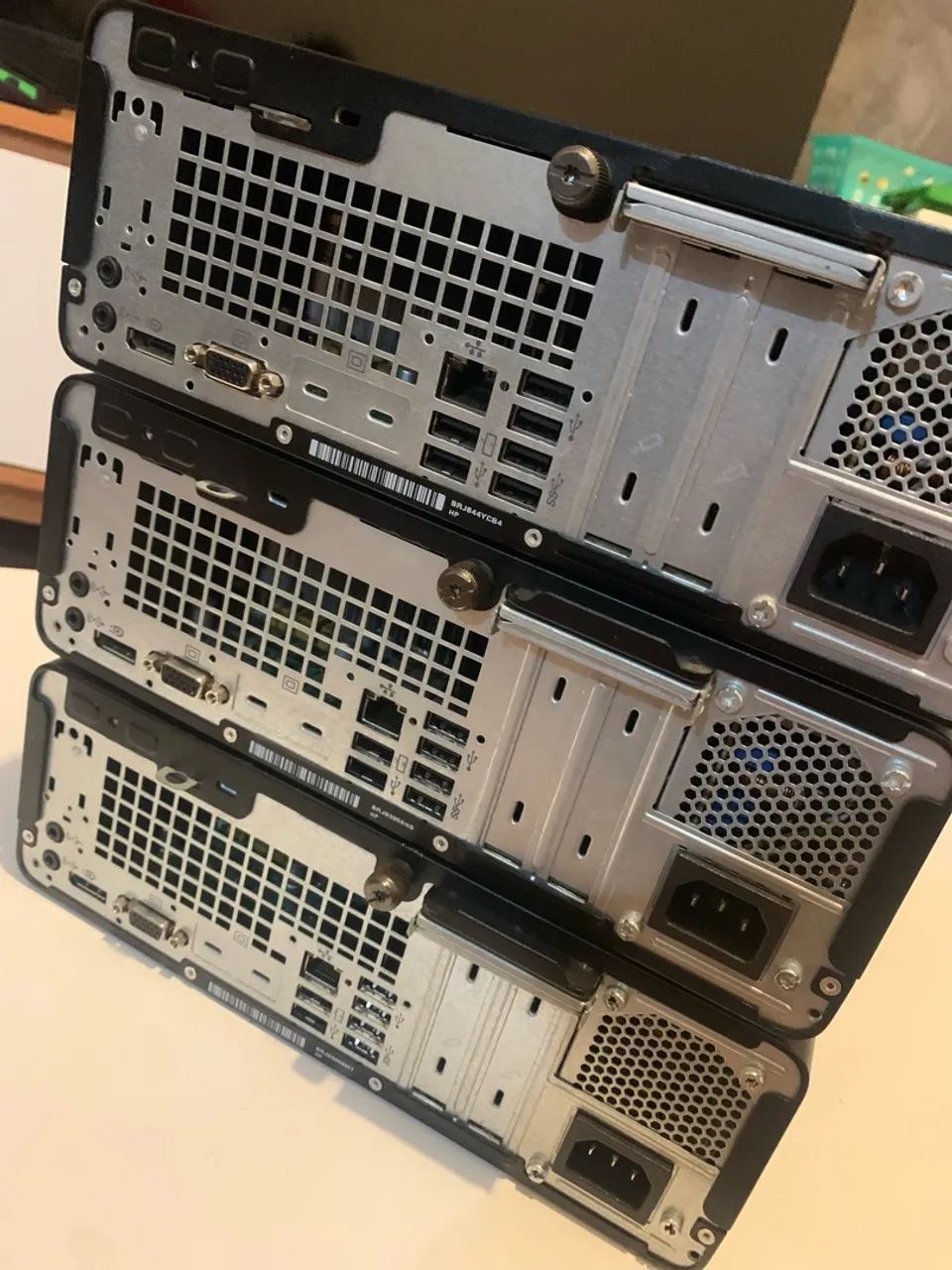 Lote 3 PCs HP ProDesk 400 G5 | i5 8ª | 8GB RAM | SSD