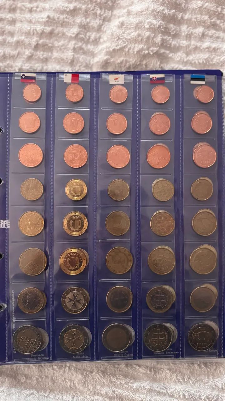 Álbum e Moedas de Euro Safe  - Foto 3