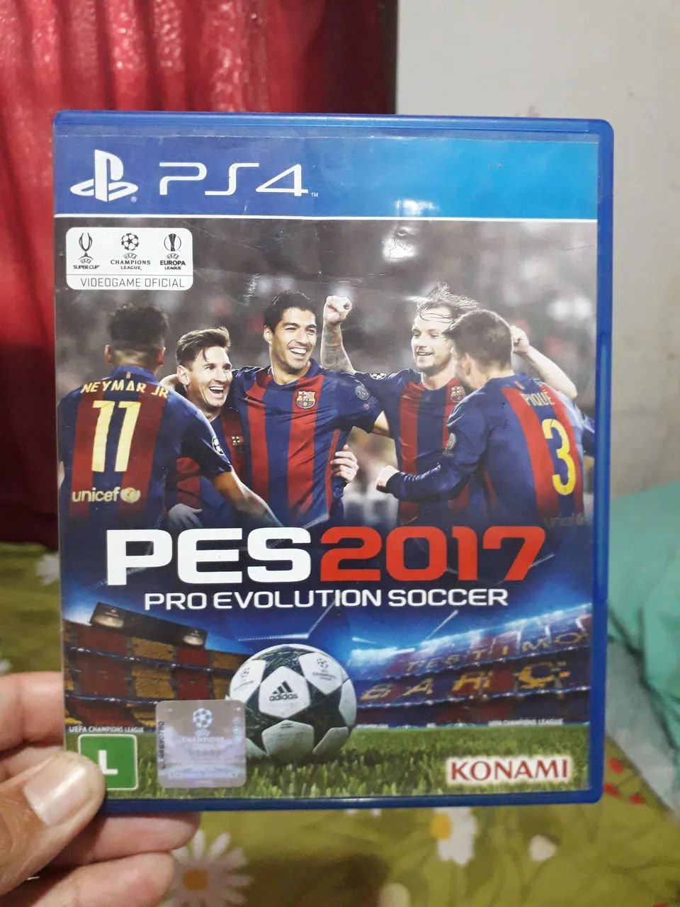 Game  pes2017  para ps4