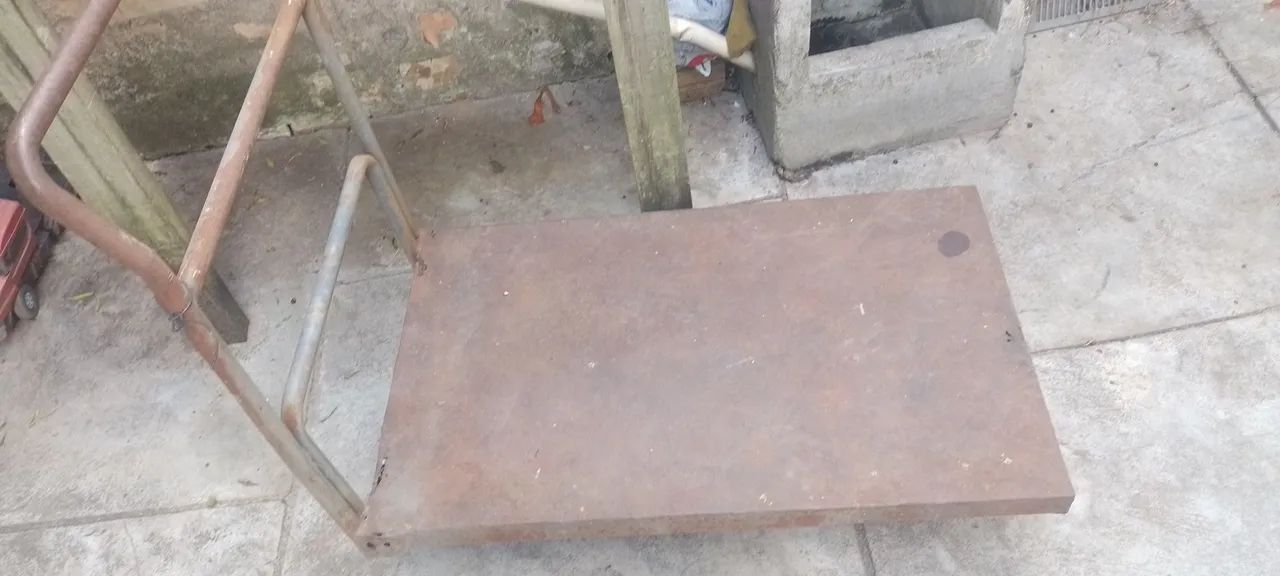 Carrinho baixo plataforma para restaurar