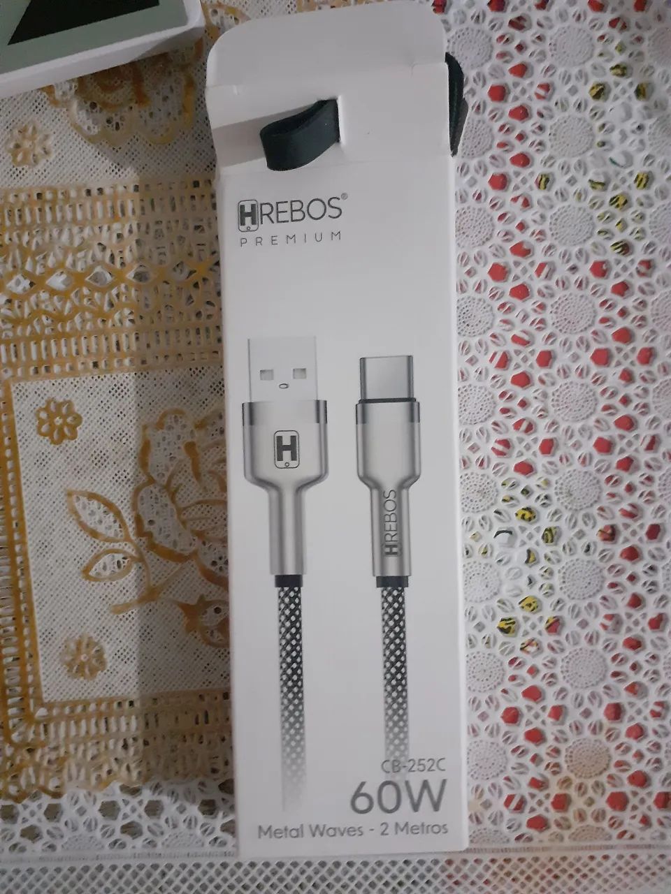 vendo cabo de carregador tipo C