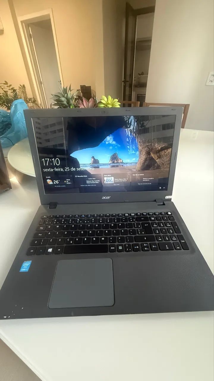 Notebook Acer Aspire E5 Core i7, 8GB RAM, SSD 240GB