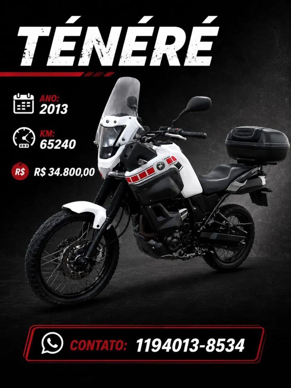 Ténéré 660 Yamaha 