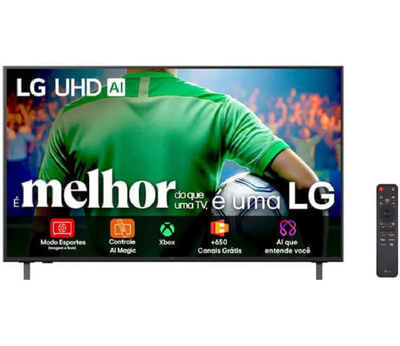 Smart tv LG 50 pol. Nova na caixa, nunca foi usada - Foto 2