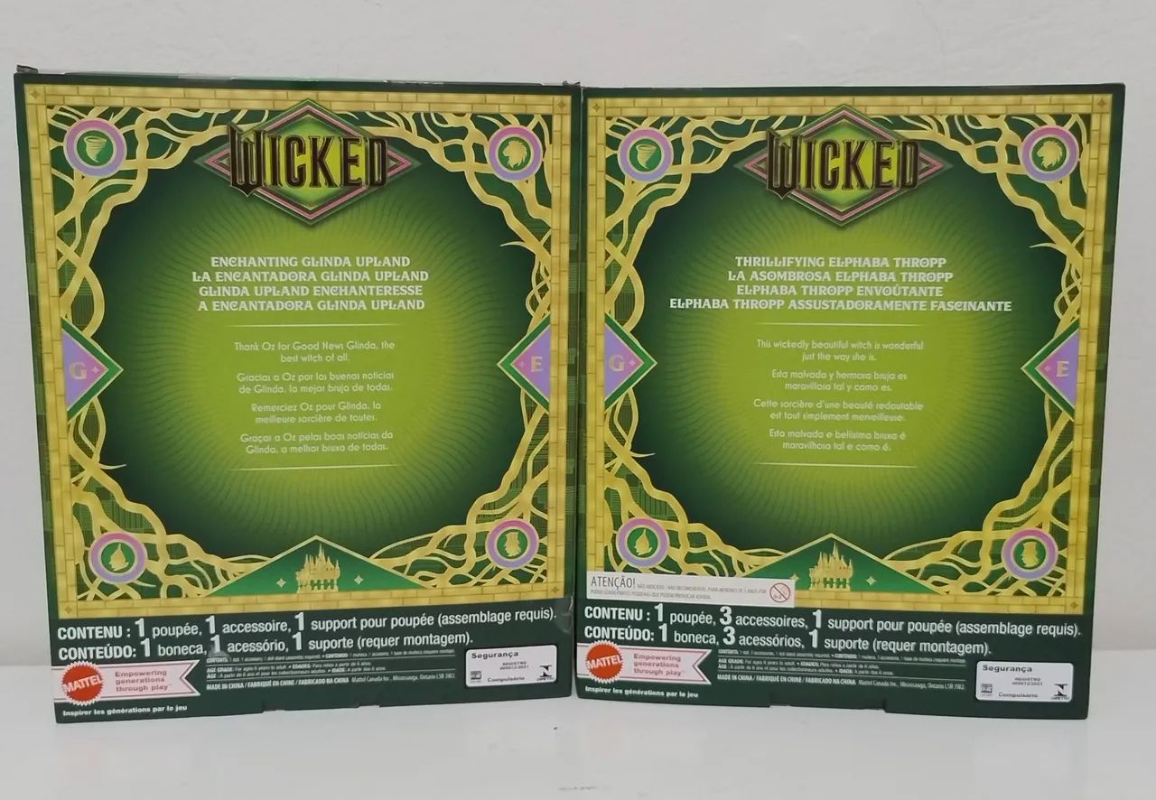 Bonecas Wicked - Elphaba e Glinda (Deluxe)  - Foto 4