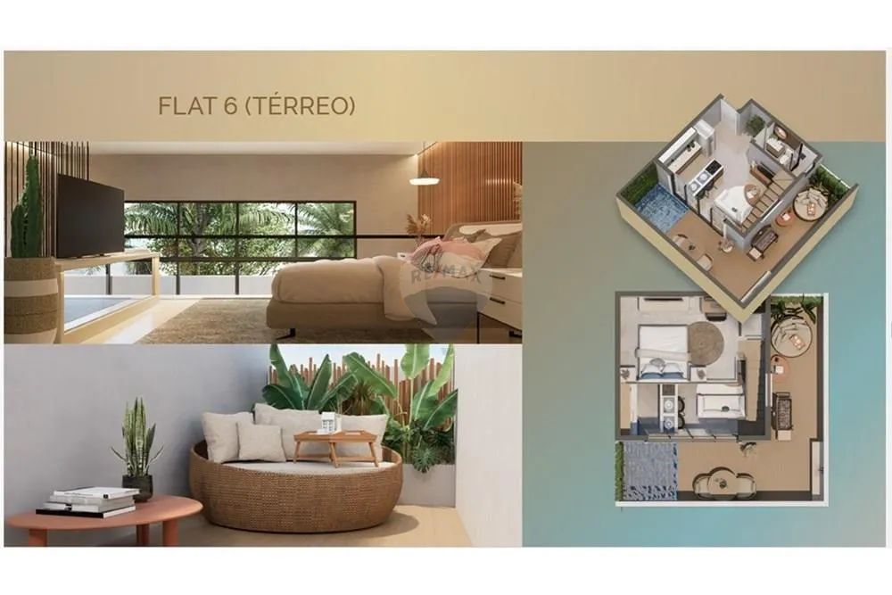 Flat de Luxo com 19m² em Porto de Galinhas! - Foto 4