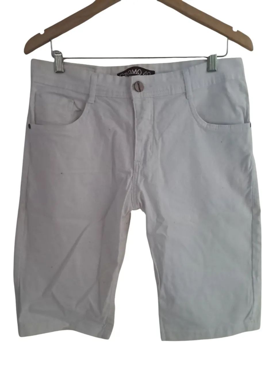 Bermuda Masculina Branca n°40 - Foto 3