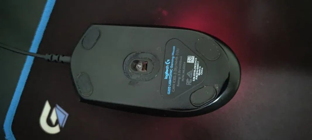 ? Logitech G203 LIGHTSYNC Gaming - Excelente Estado - Foto 3