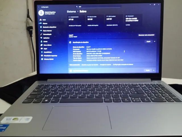 Notebook Lenovo - Core i5-1235U - Foto 2