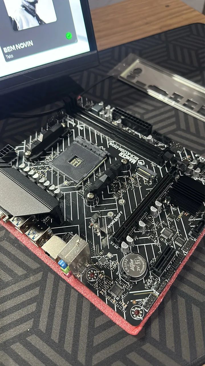 PLACA MÃE A520 - Foto 3