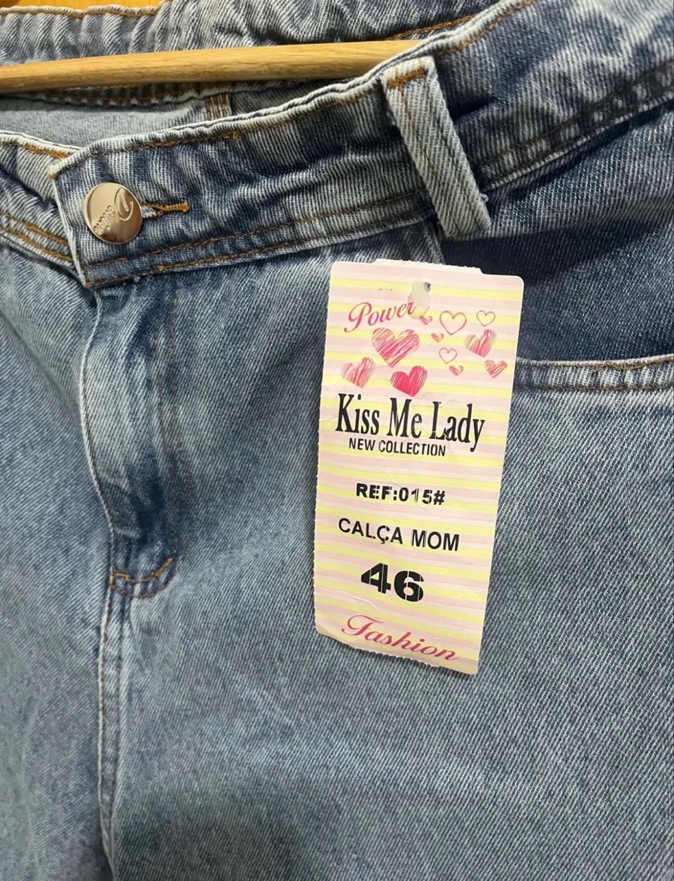 Calça MOM Jeans 46 - Foto 3