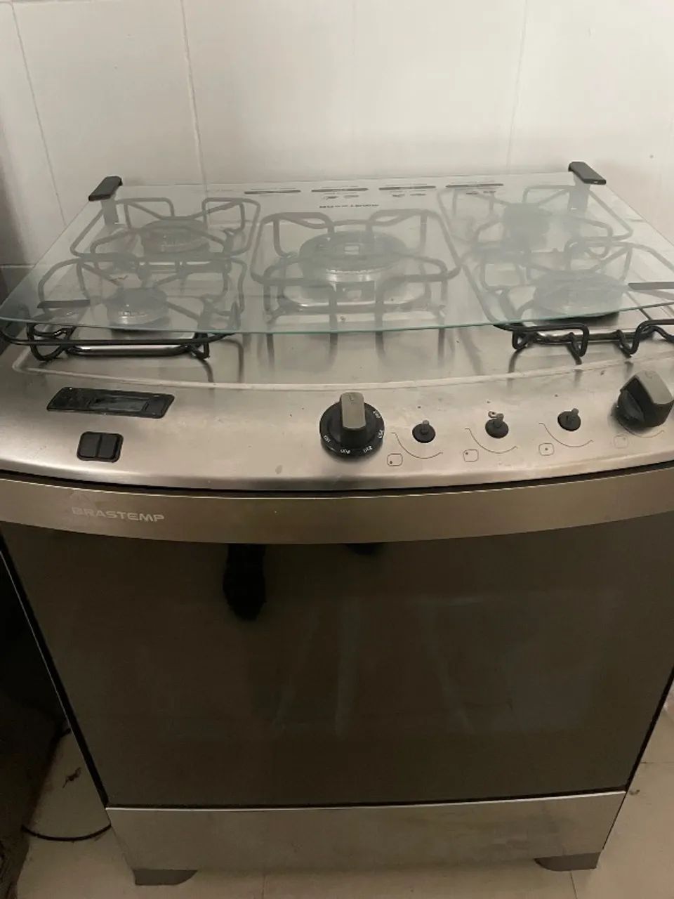 Fogão Brastemp inox