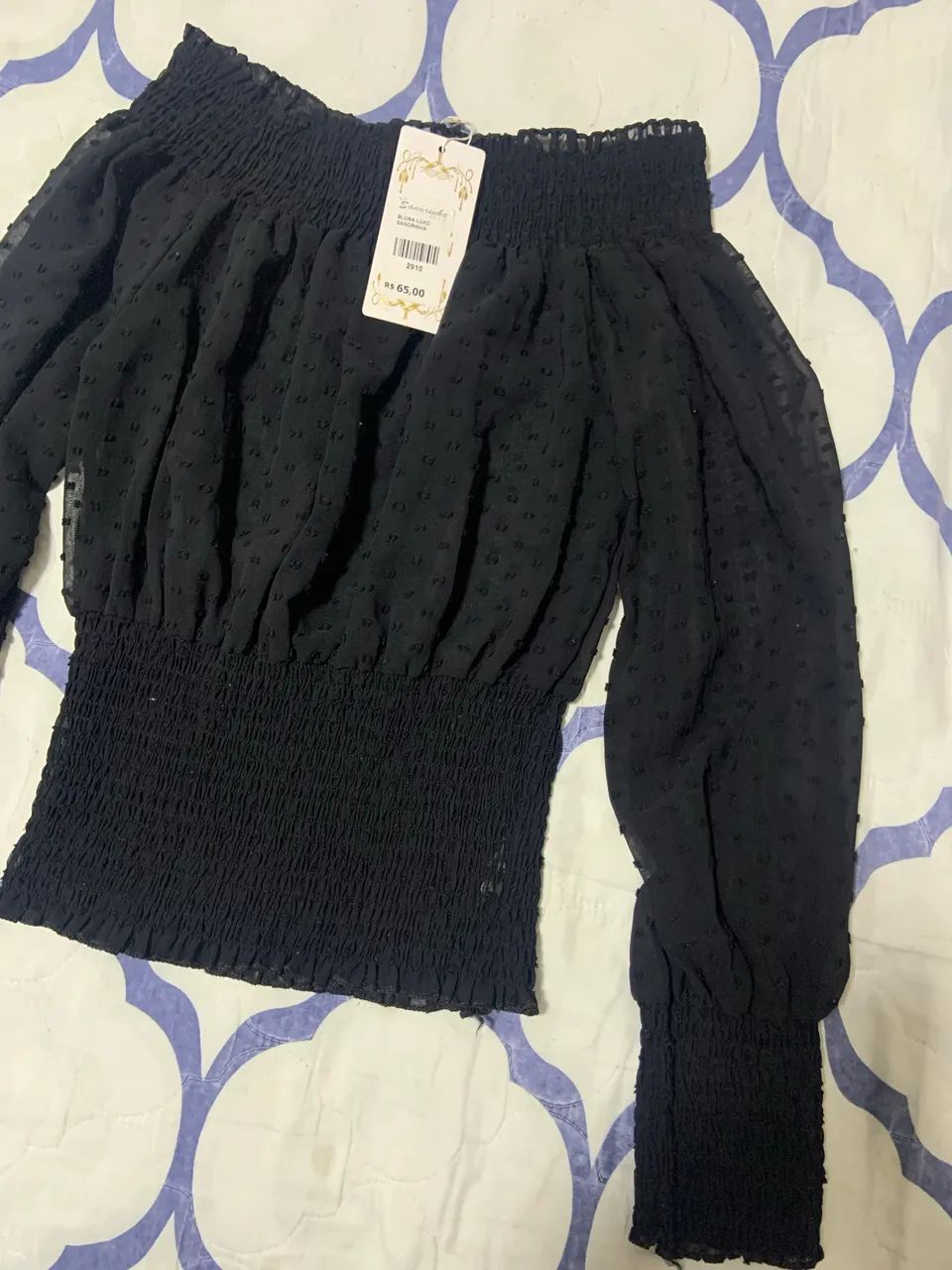 Blusa feminina ombro a ombro  - Foto 5