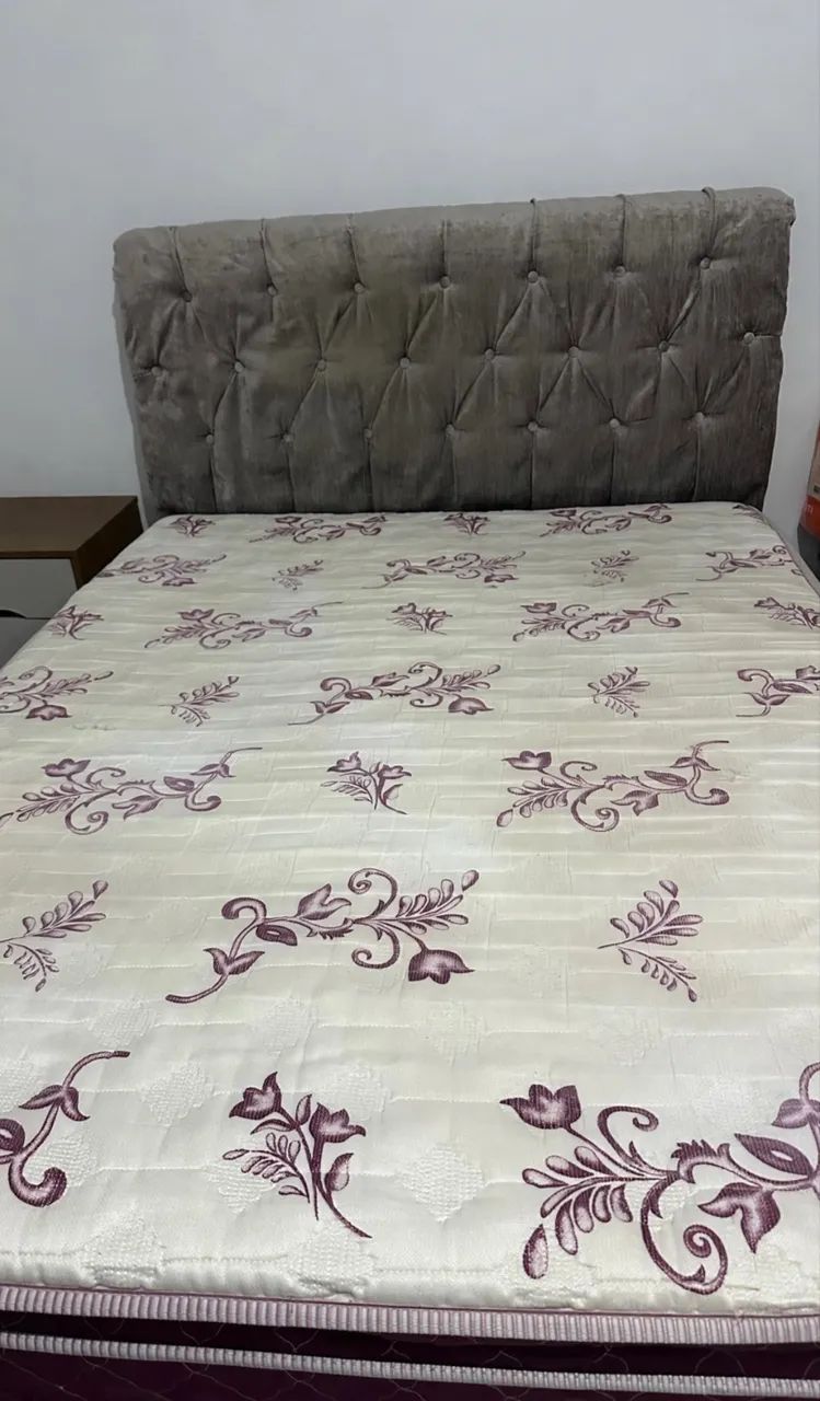 Cama box de casal com cabeceira  - Foto 4
