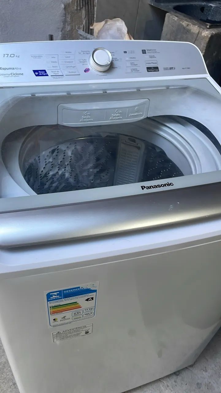 Máquina de lavar Panasonic 