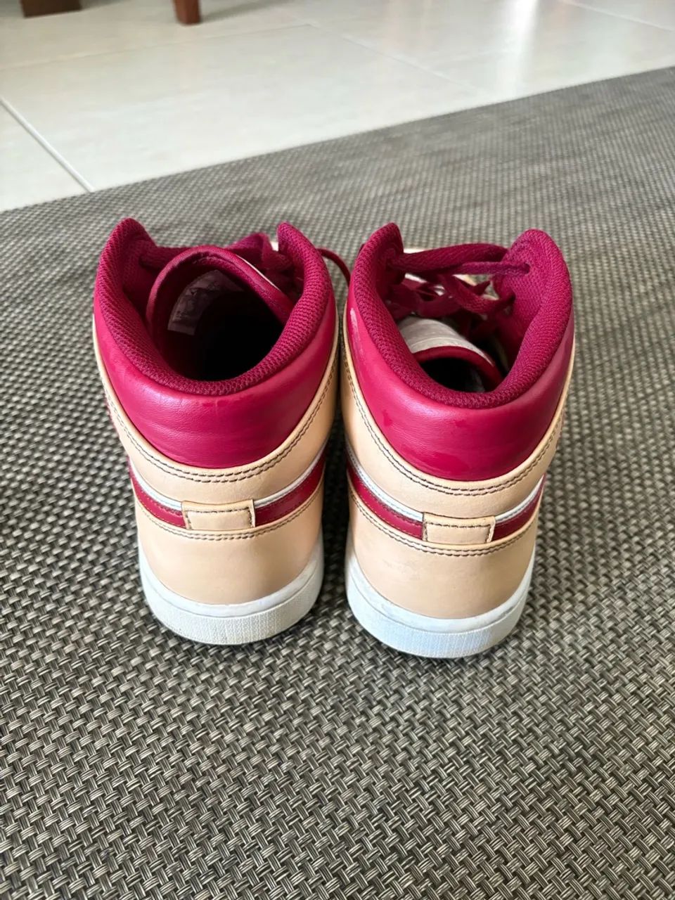 Air jordan 1 light curry tamanho 42 - Foto 5