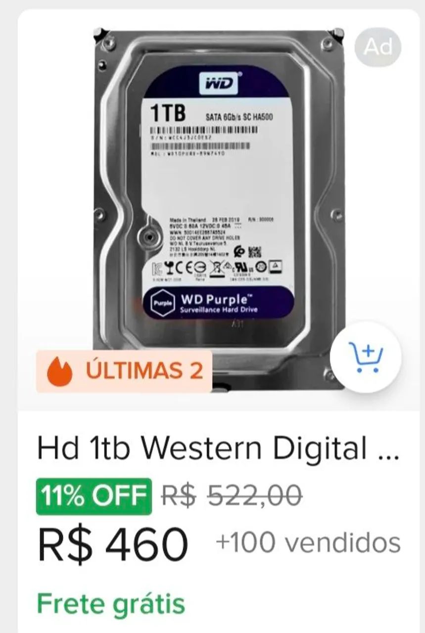 HD 1Tb western - Foto 2