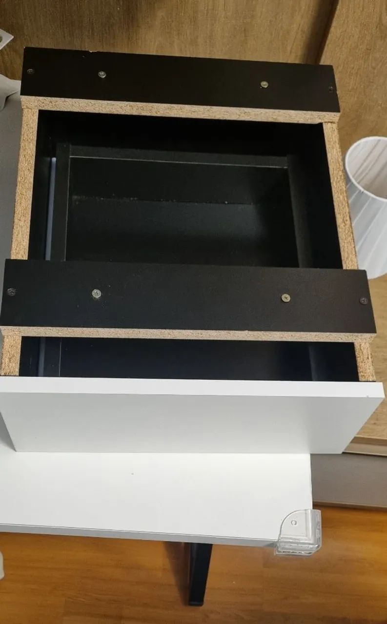 Gaveta para mesa de escritório montada - Foto 3