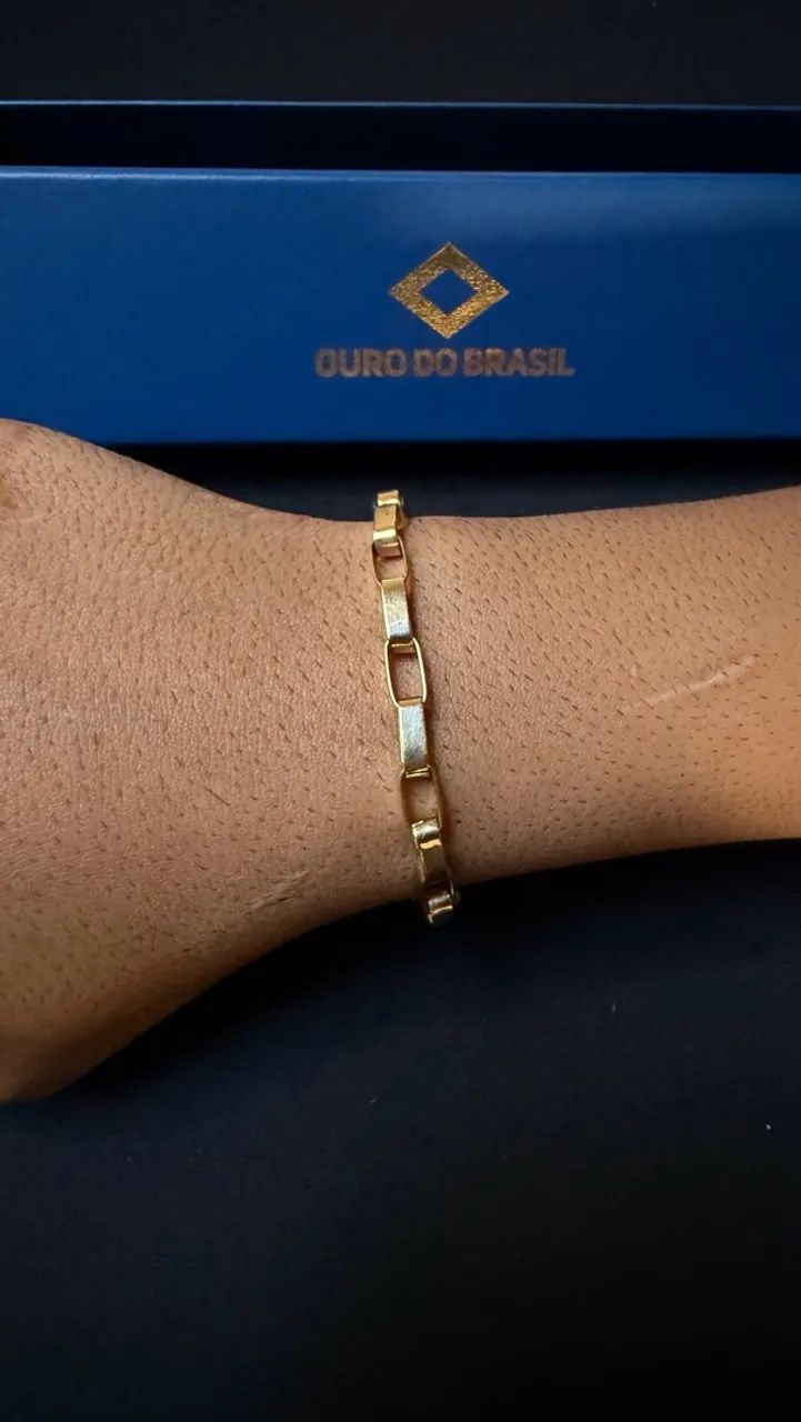 Pulseira de Ouro 18k - Foto 4