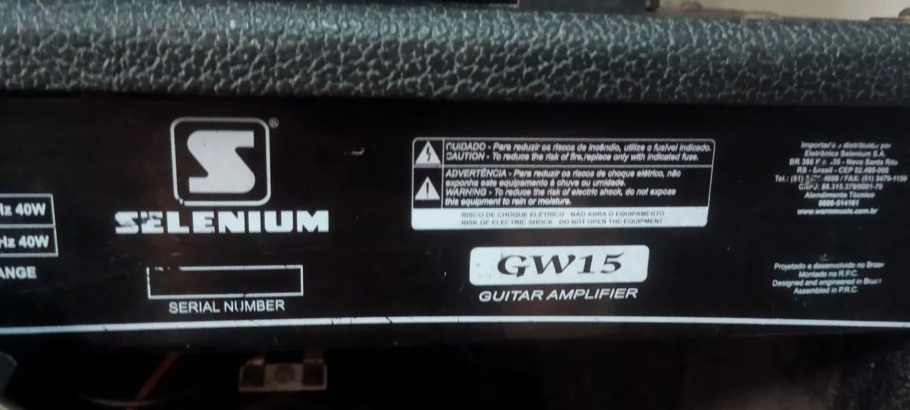 Amplificador cubo Wars Music falante Selenium de 8 polegadas  - Foto 4