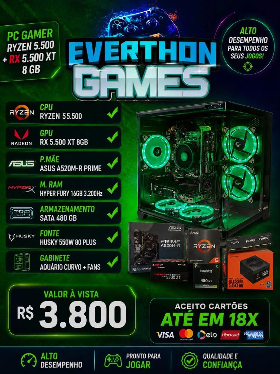 Pc Gamer Disponível  - Foto 4