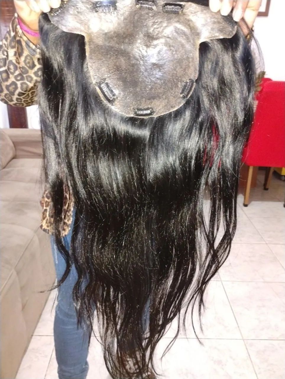 Cabelo humano topo - Foto 2
