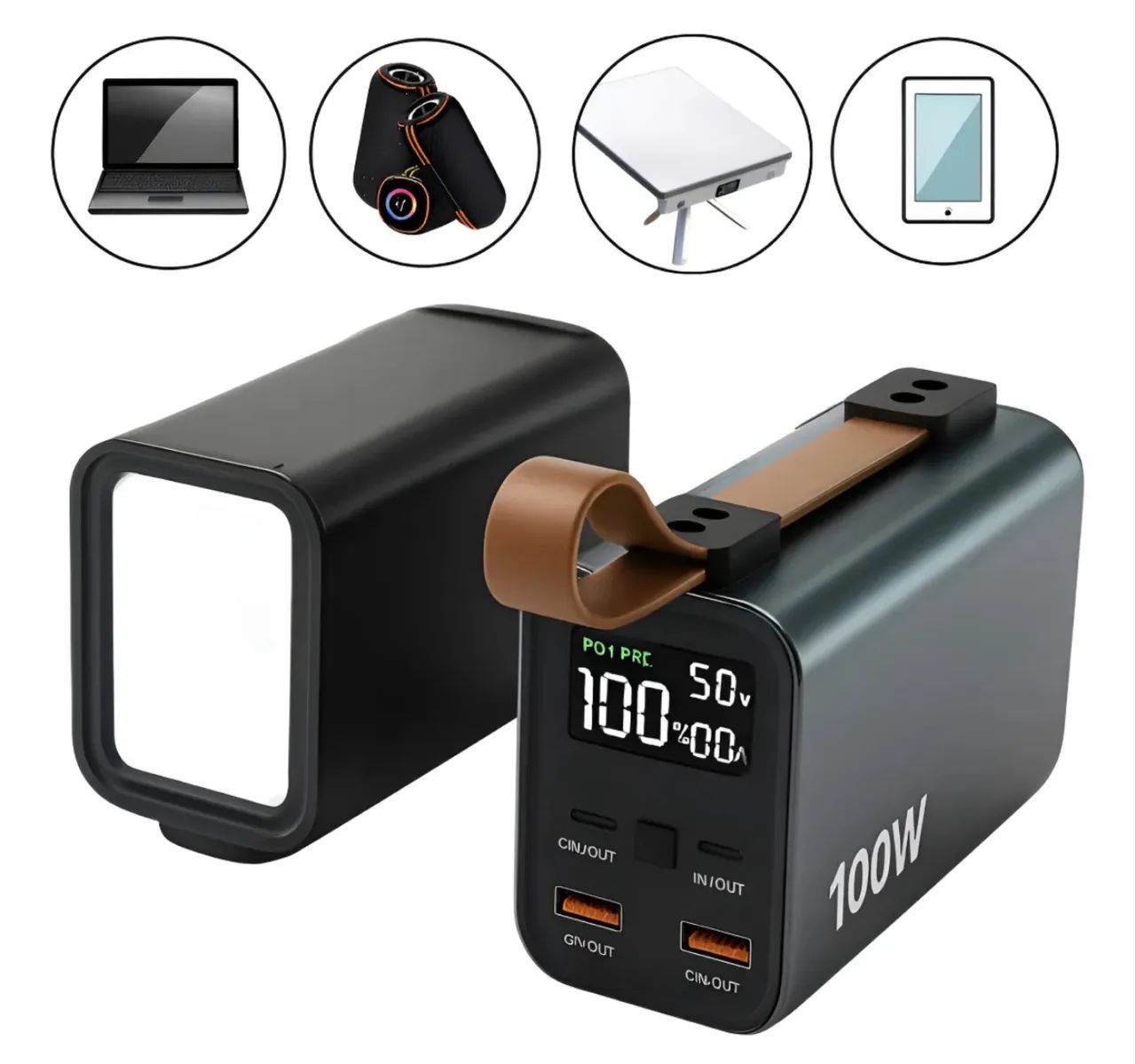 Carregador Power Bank 30.000mah Portatil Starlink 100w  - Foto 2