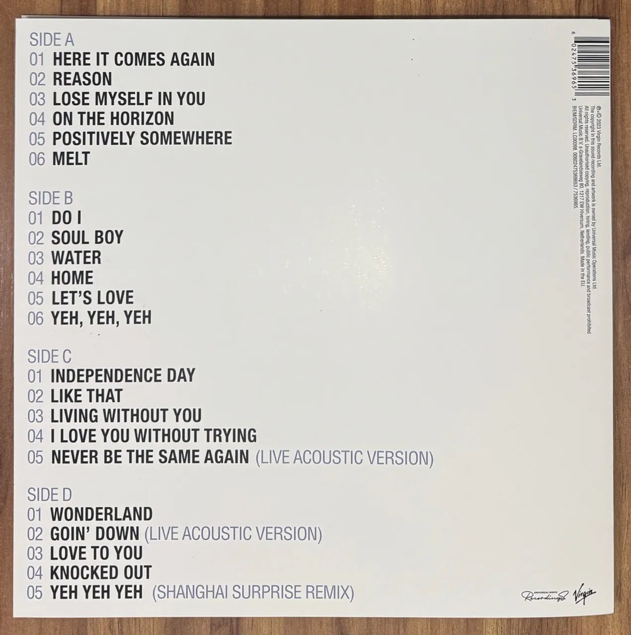 Melanie C  Reason Capa de Vinil Feita  - Foto 2