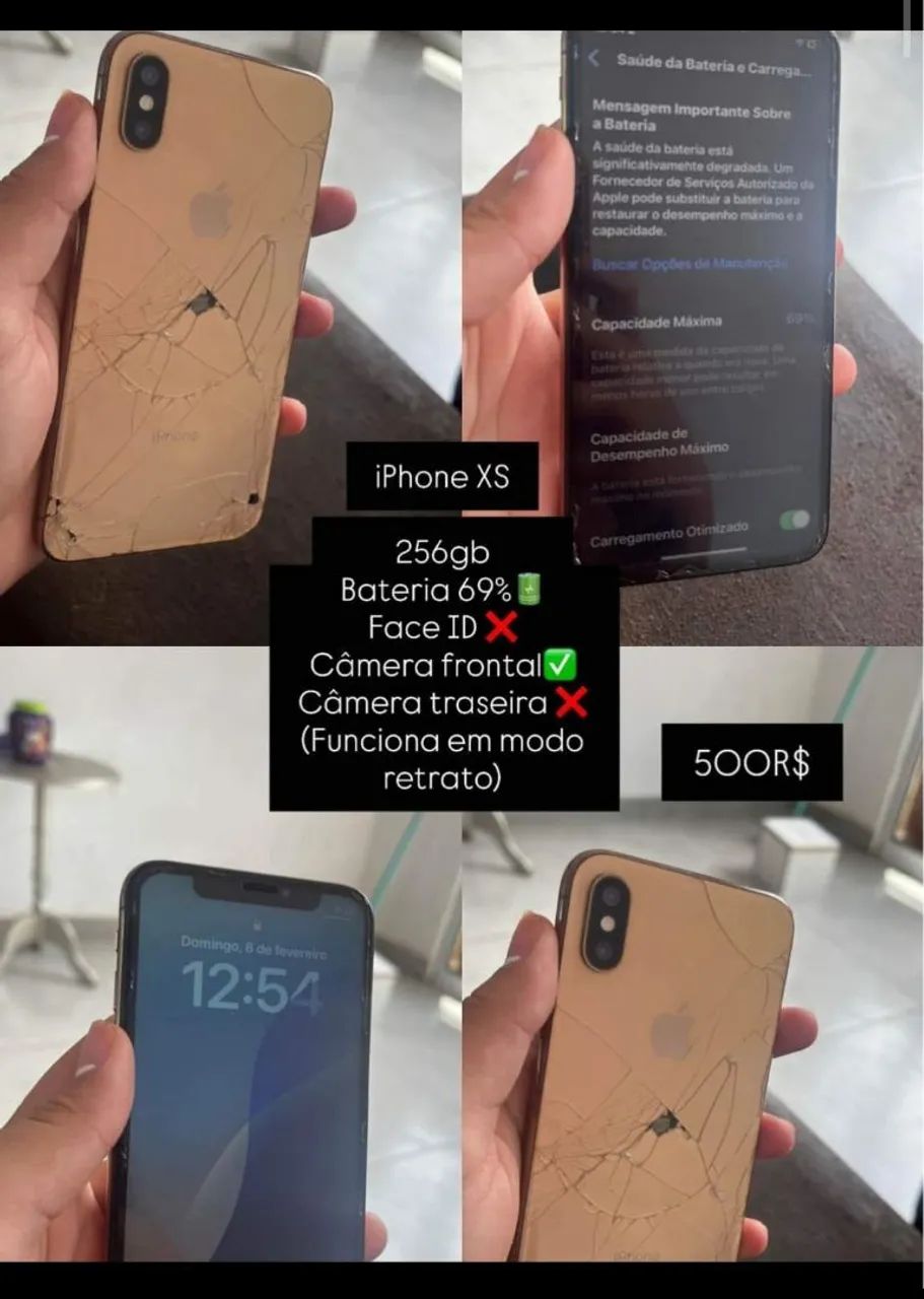 Celular iPhone xs 
