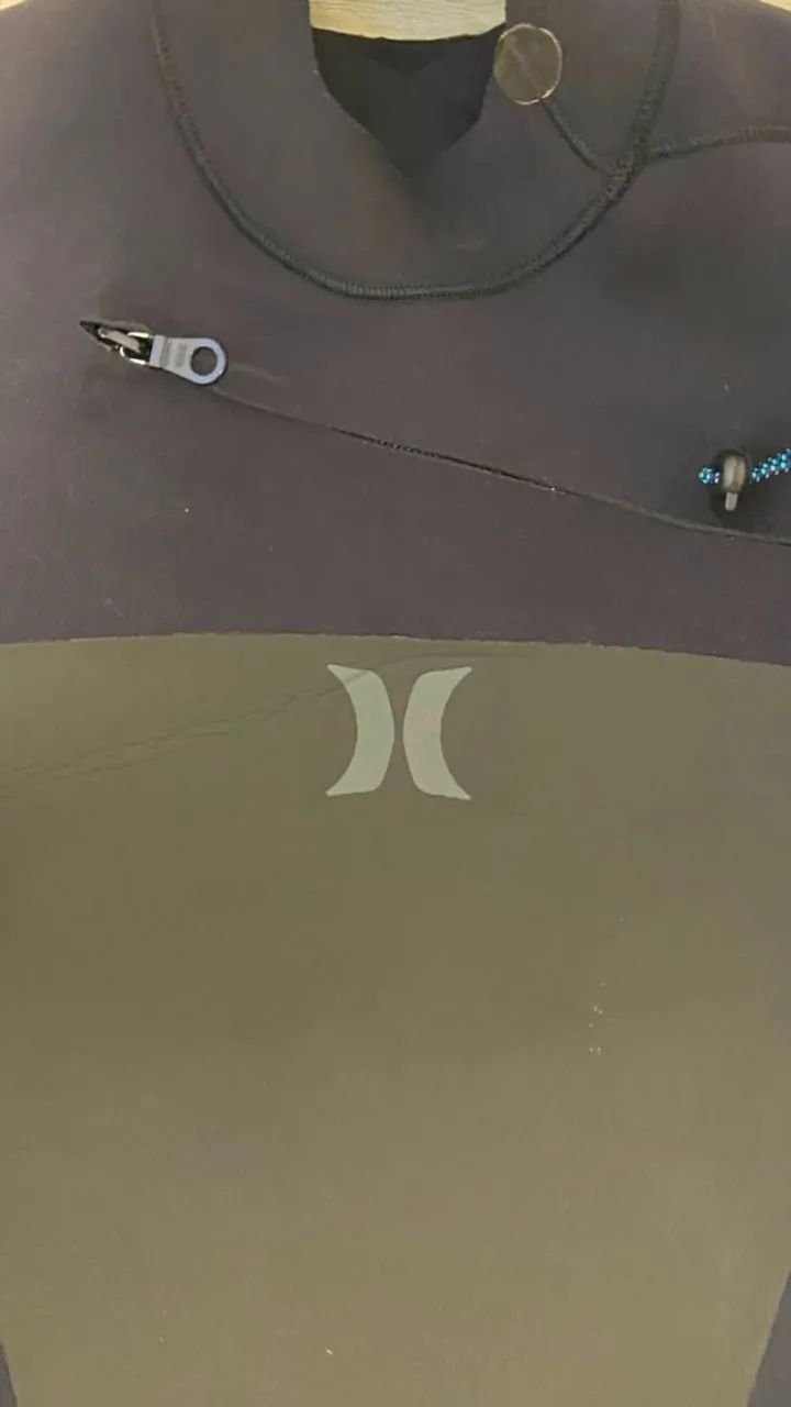 Long john hurley 3.2 Fusion 403 Chest Zip - Tamanho G - Ótima qualidade - Foto 3