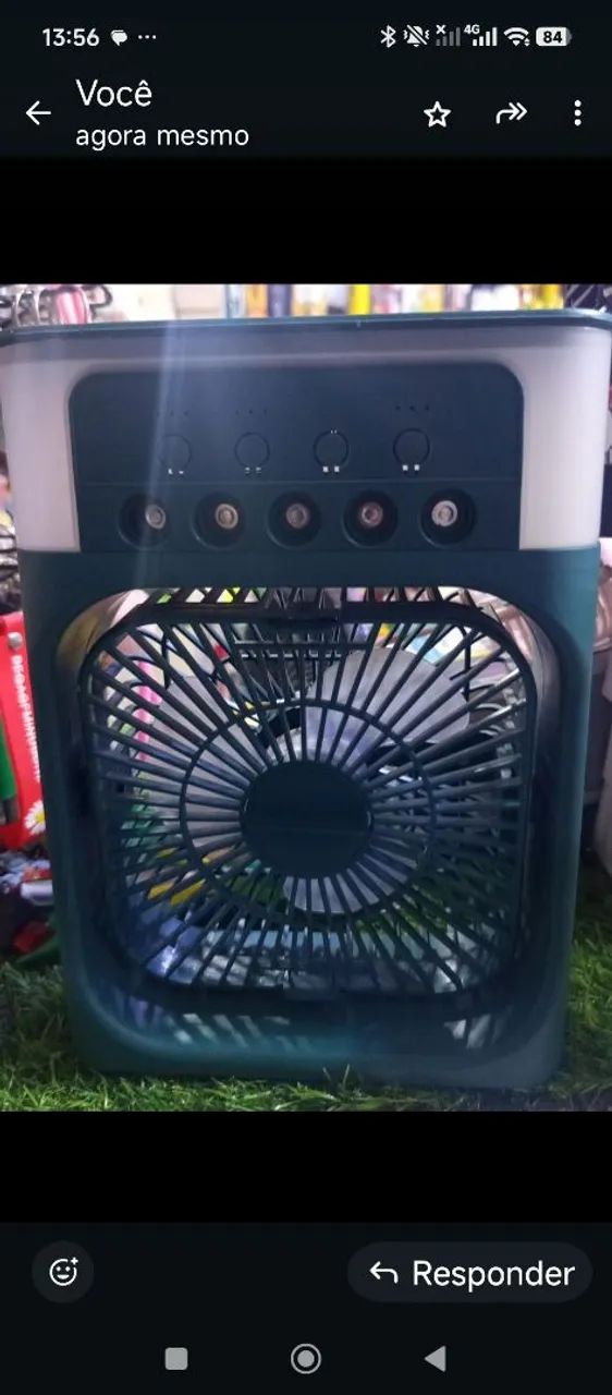 Ventilador  recarregável  - Foto 2