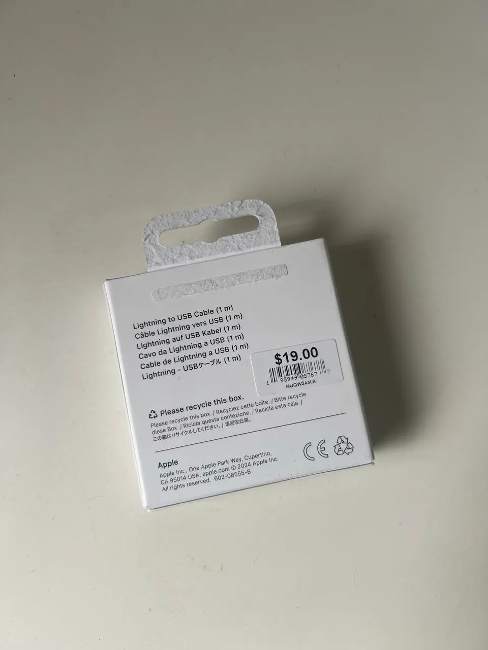 Carregador Original Apple Lightning para USB - Foto 2