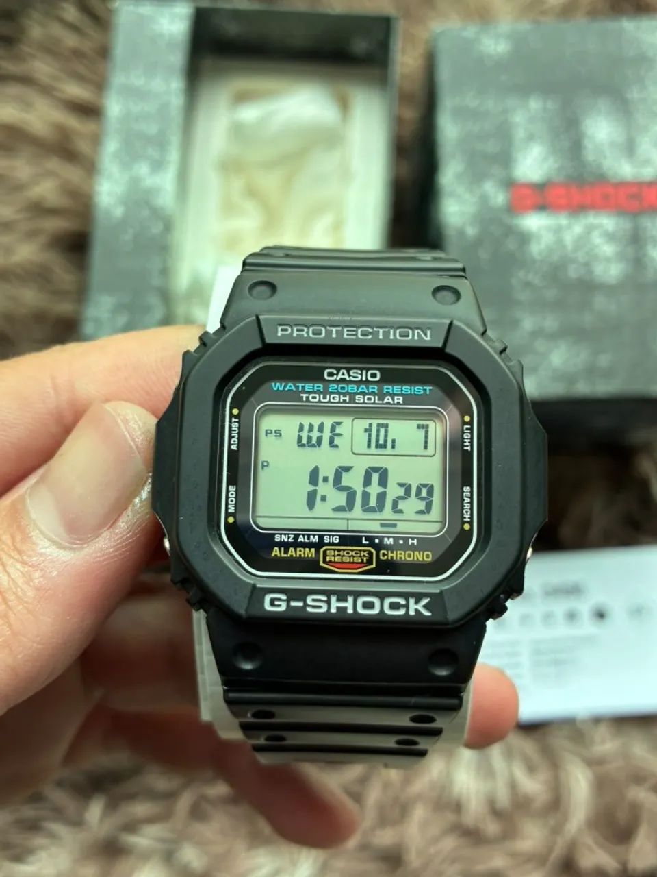 Relogio Casio G shock G 5600 Tough Solar - Foto 2