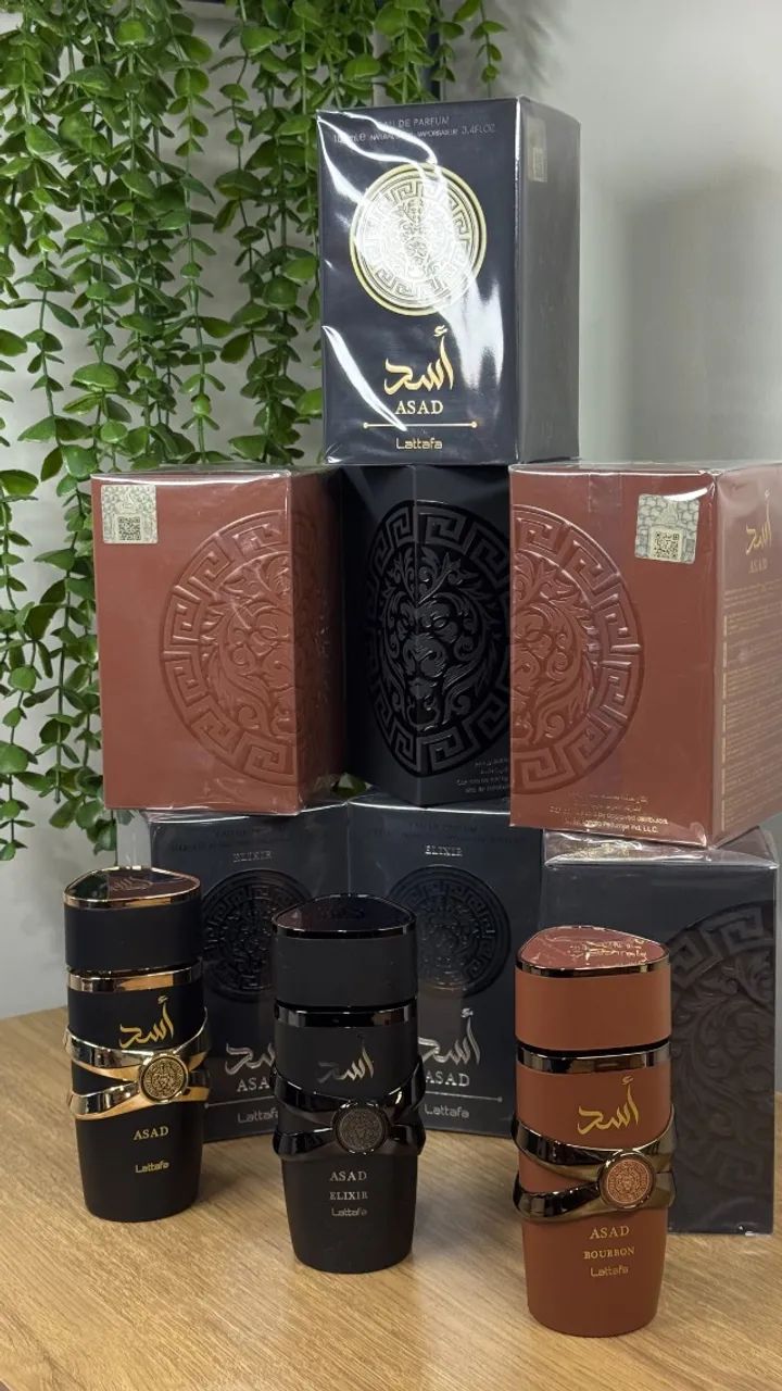 Perfume Asad Elixir Lattafa Árabe Eau De Parfum 100ml - Foto 3