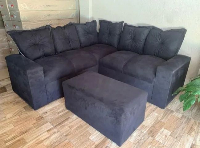 SOFÁ PARIS COM PUFF - Foto 2