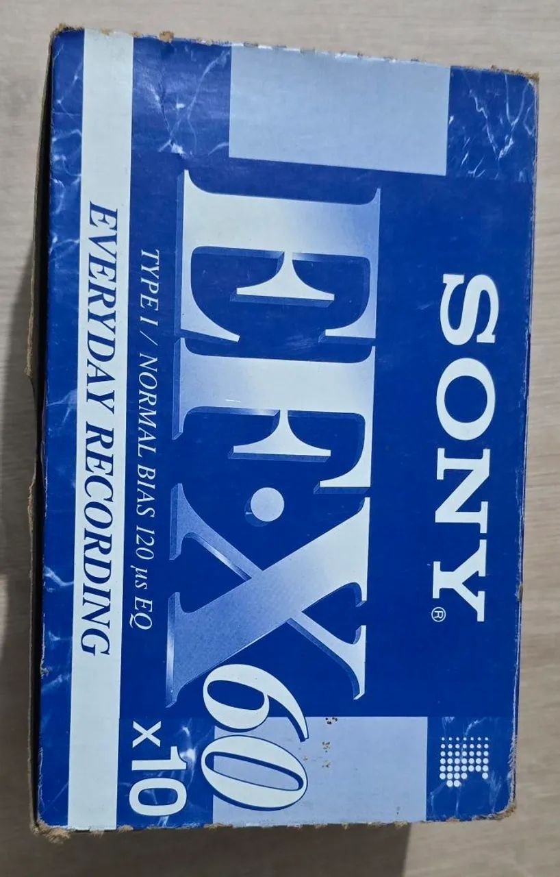 Fita Cassete Sony EF.X 60 - 10 Fitas lacradass - Foto 2