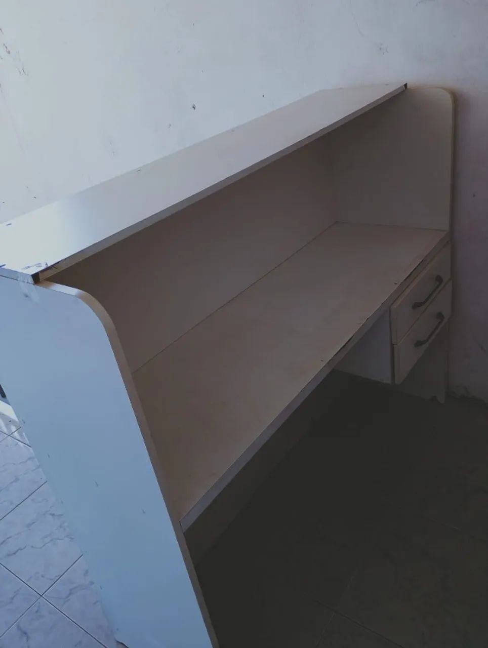 Balcão modulado Branco