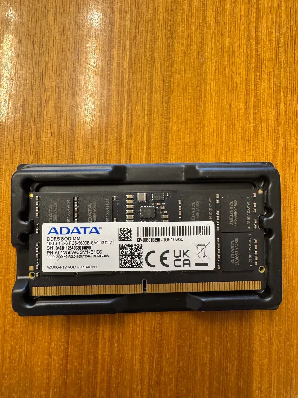 MEMORIA RAM ADATA, 16GB (1X16GB), DDR5, 5600MHZ, C46, AD5S560016G-S - Foto 5