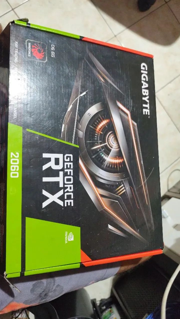 Placa de vídeo rtx geforce 2060 da gigabyte  - Foto 2