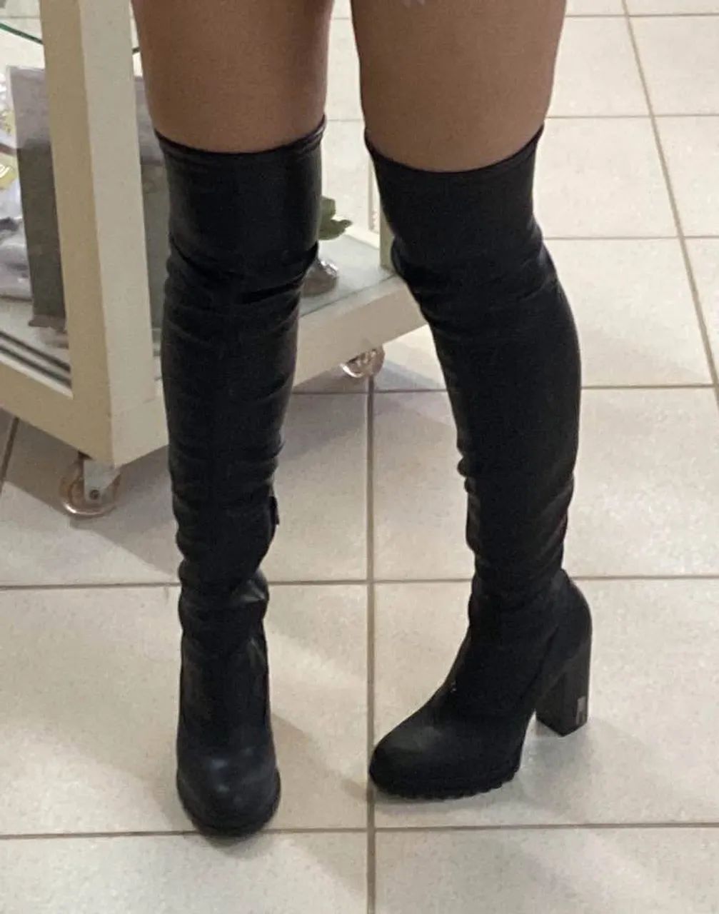 Bota Over Couro Legítimo Ramarim - Foto 2