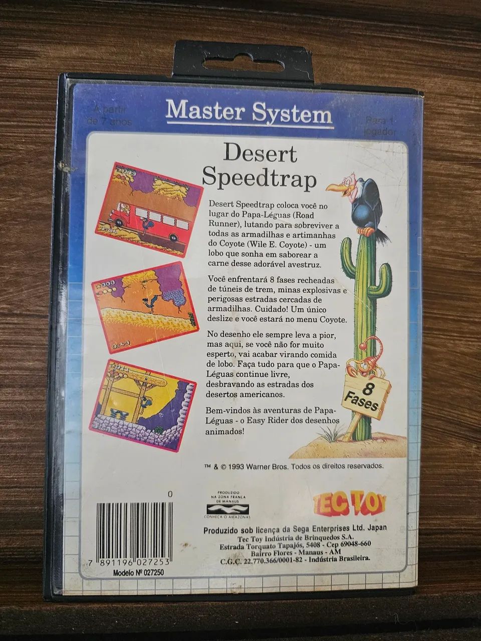 Desert Speedtrap - Master System - Foto 2