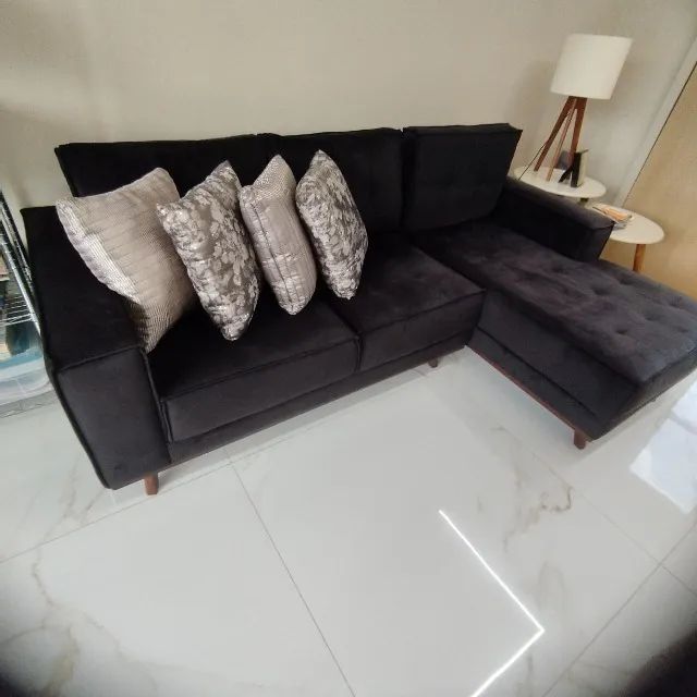 sofá de canto com chaise modelo Ibiza65581376774402120