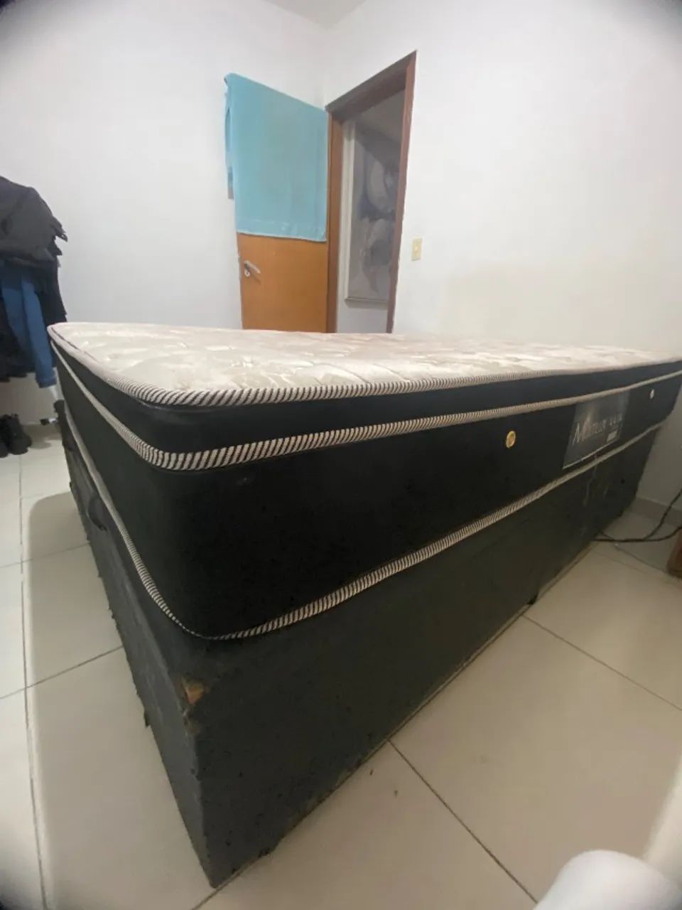 Cama Box Baú Queen + Colchão Ortopédico  - Foto 2