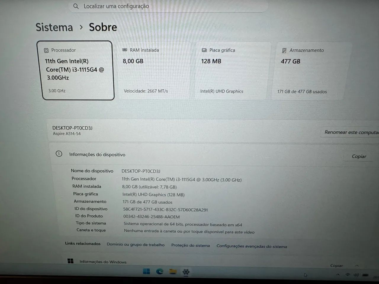 Vendo Notebook Acer - Foto 3