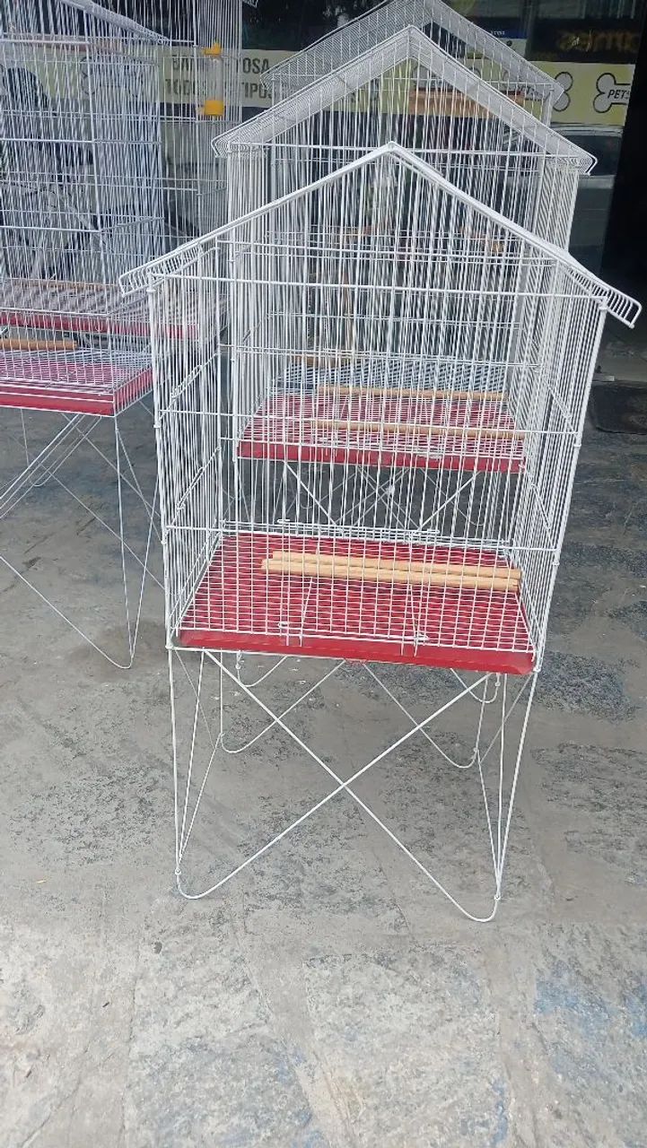 Viveiros e gaiolas para pássaros  - Foto 4