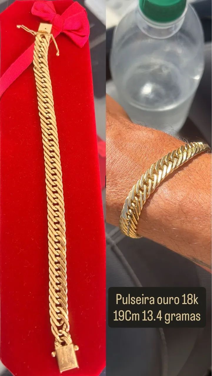 Pulseira ouro 18k